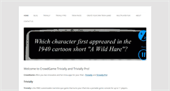 Desktop Screenshot of crowdgame.com